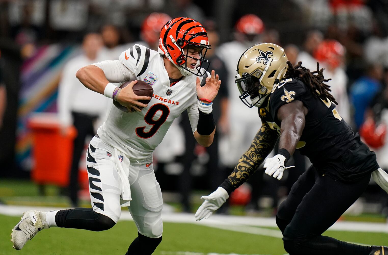 Bengals Saints Football