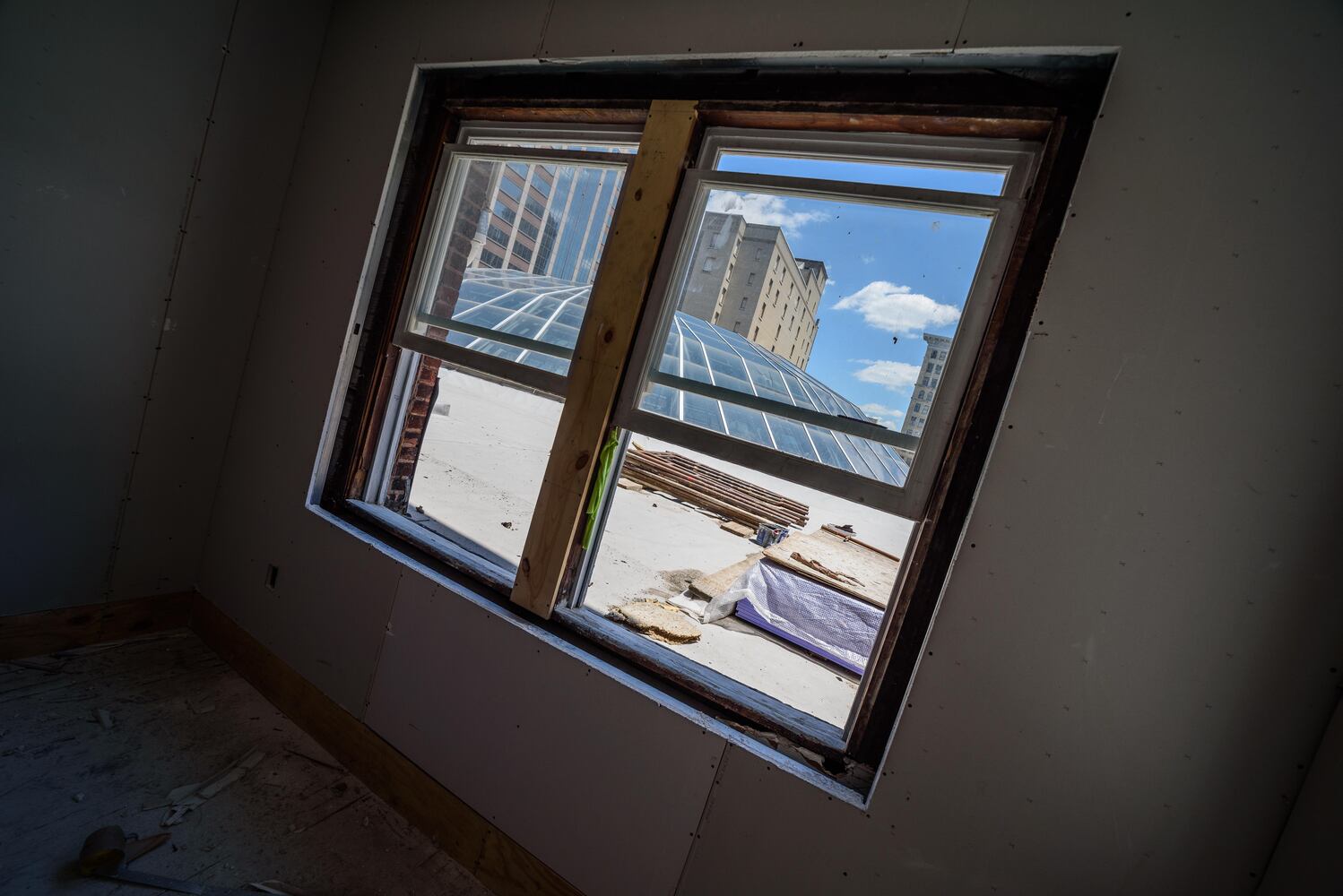 PHOTOS: Peek inside the Dayton Arcade under construction