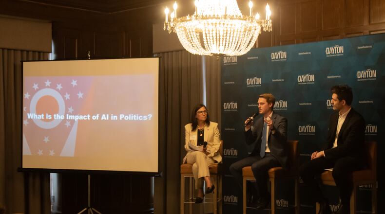 Photos from the Dayton Chamber of Commerce's annual Legislative Day at the Athletic Club in Columbus. Tuesday, April 30.