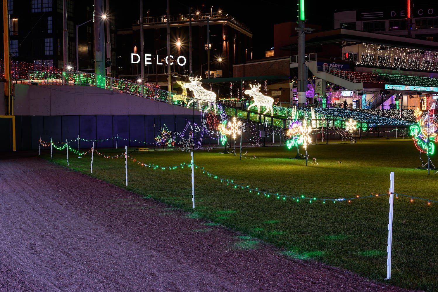 PHOTOS: Deck the Diamond at Day Air Ballpark