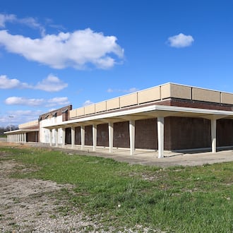 Renovation of the former Sears & Roebuck building could begin as early as this year, according to city officials. Their goal is to reopen the space as a business hub in 2026. BRYANT BILLING / STAFF