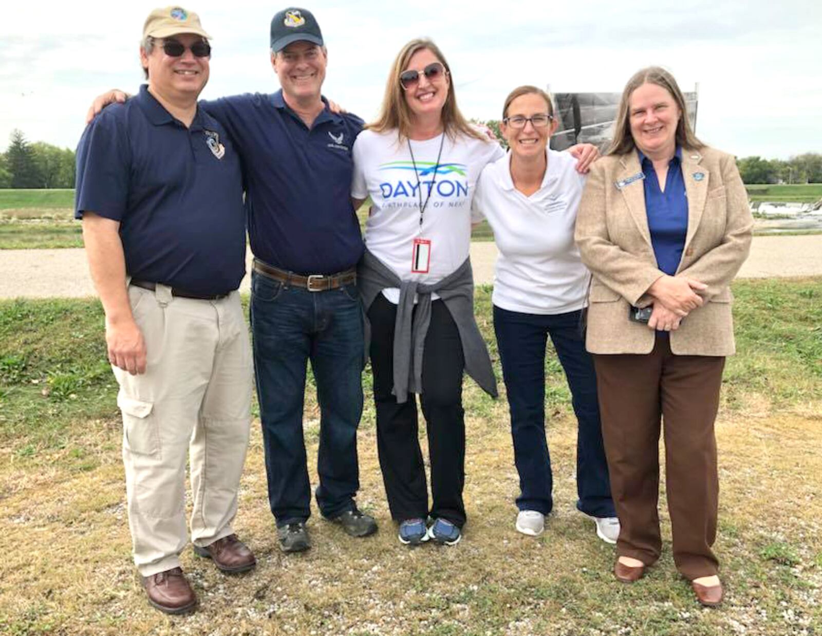 Rachel Bankowitz (center) is a preservation planner and the historic preservation officer for Dayton. This year Gov. John Kasich appointed her to the Ohio Historic Site Preservation Advisory Board. CONTRIBUTED PHOTO