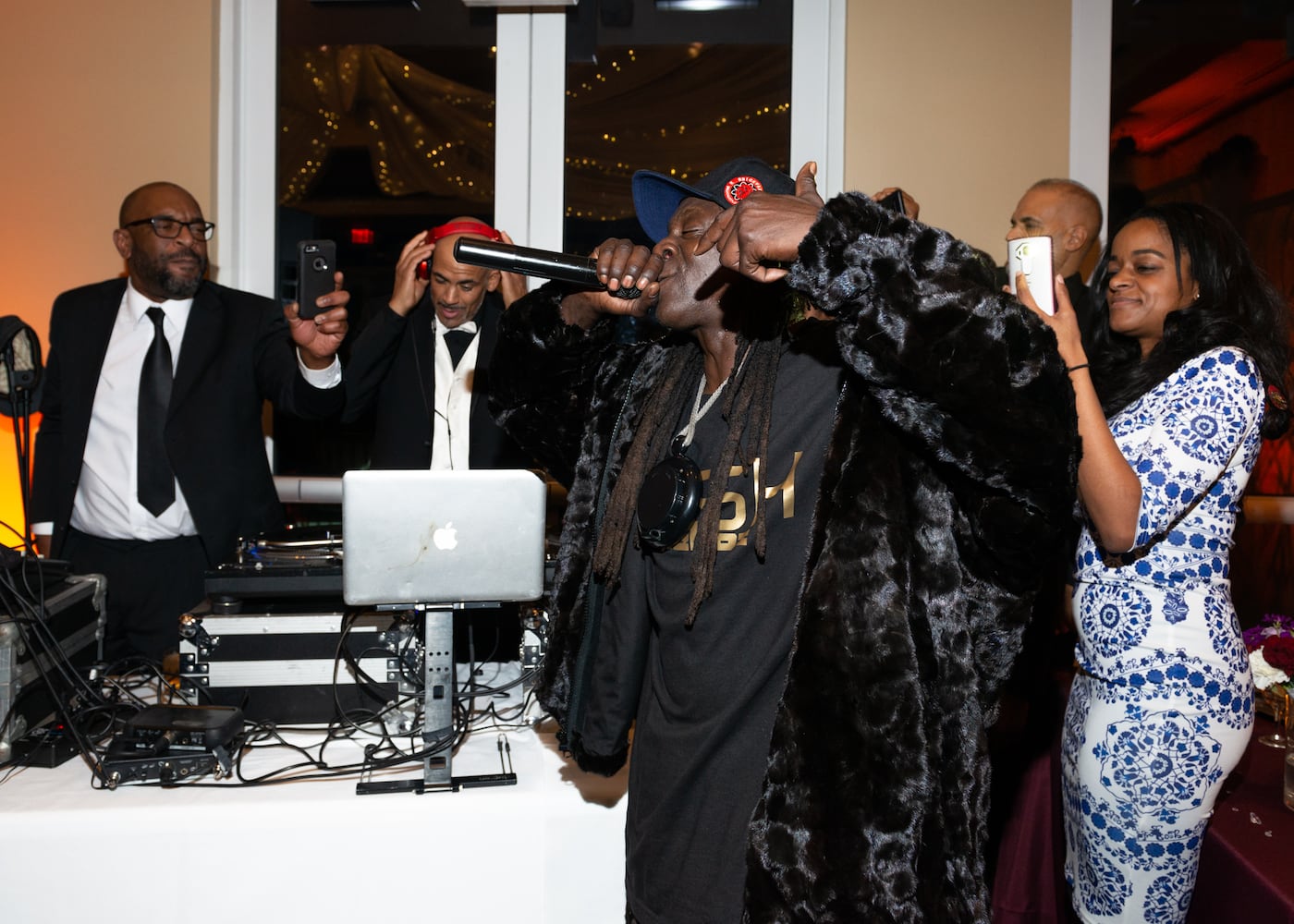 Photos: Public Enemy at Dayton couple’s wedding