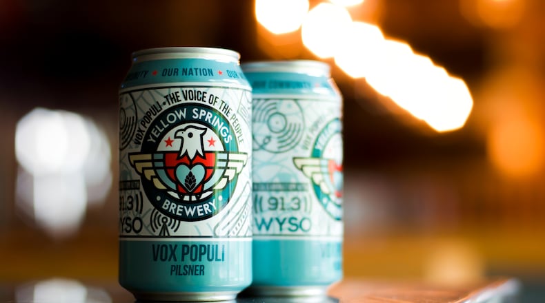 Yellow Springs Brewery's Vox Populi pilsener