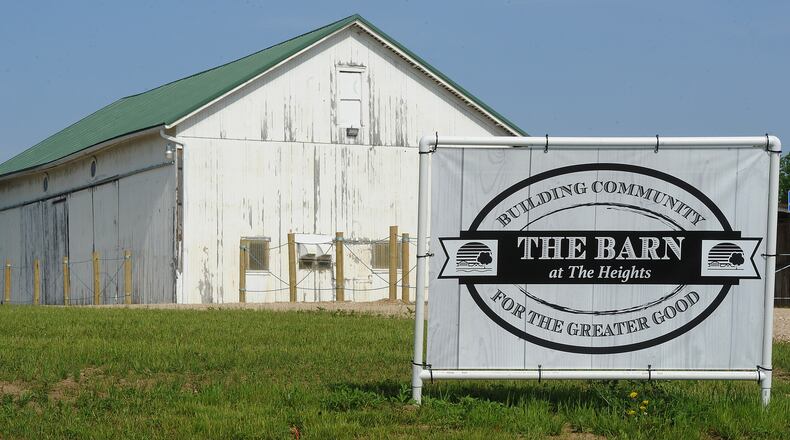 'The Barn at the The Heights' is a open-air barn the city of Huber Heights owns. The city planned to open it to the public last year but it was delayed due to COVID-19. MARSHALL GORBY\STAFF