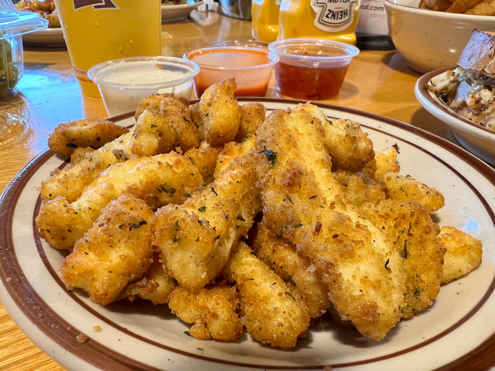 Young's Jersey Dairy cheese curds.