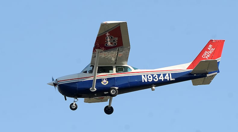 he Civil Air Patrol (CAP) Cessna 172 that made the first flight over Ground Zero in New York City on September 11, 2001 arrived Wednesday, March 13, 2024 in Dayton. This CAP aircraft will become part of the permanent collection at the National Museum of the US Air Force. MARSHALL GORBY\STAFF