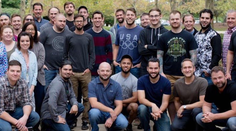 Marxent’s Dayton-area team, in a 2018 photo.