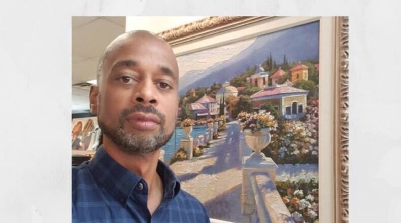Edward A. Dixon Gallery celebrated its grand opening in September of  2017. Ed Dixon is pictured.