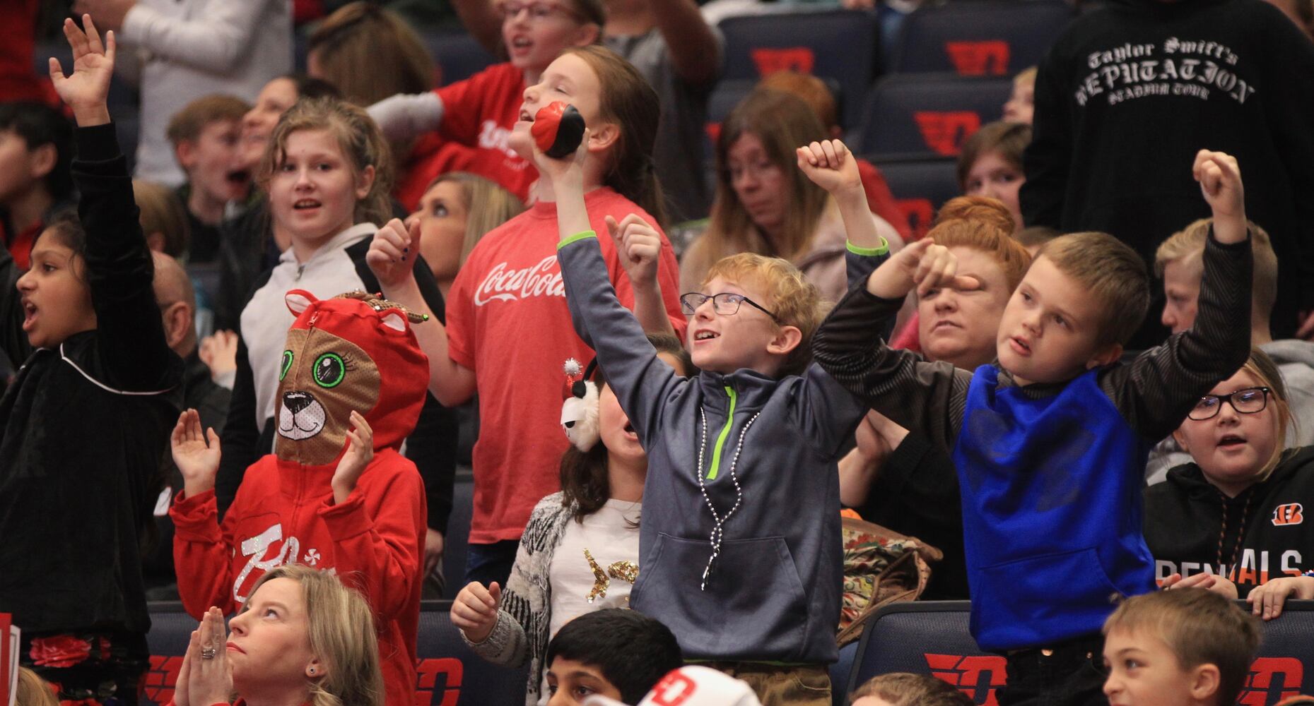 Photos: Dayton Flyers women's basketball wins big in School Day game