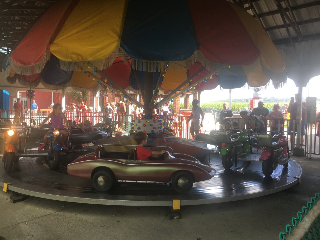 Stricker's Grove amusement park opens for Labor Day