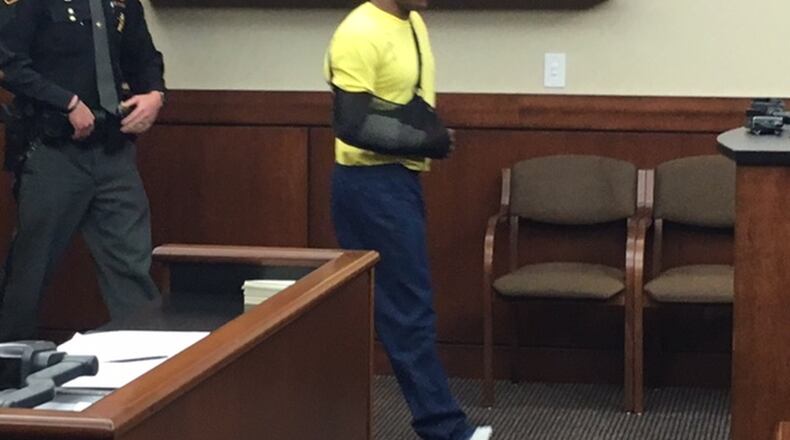 A 17-year-old Dayton defendant was in Montgomery County Juvenile Court on Tuesday. He faces an aggravated robbery charge with a gun specification. Prosecutors said they will seek more charges - and in adult court — against the teen. NICK BLIZZARD/STAFF