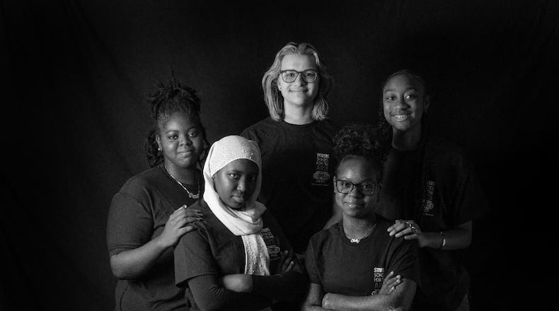 Left to right. Stivers School for the Arts photography students Brea Carpenter, Halime Ousman, Zan Holtgrave, Shelby Carter and Torrey Rainey are recipients of the 2025 YoungArts Awards. CONTRIBUTED