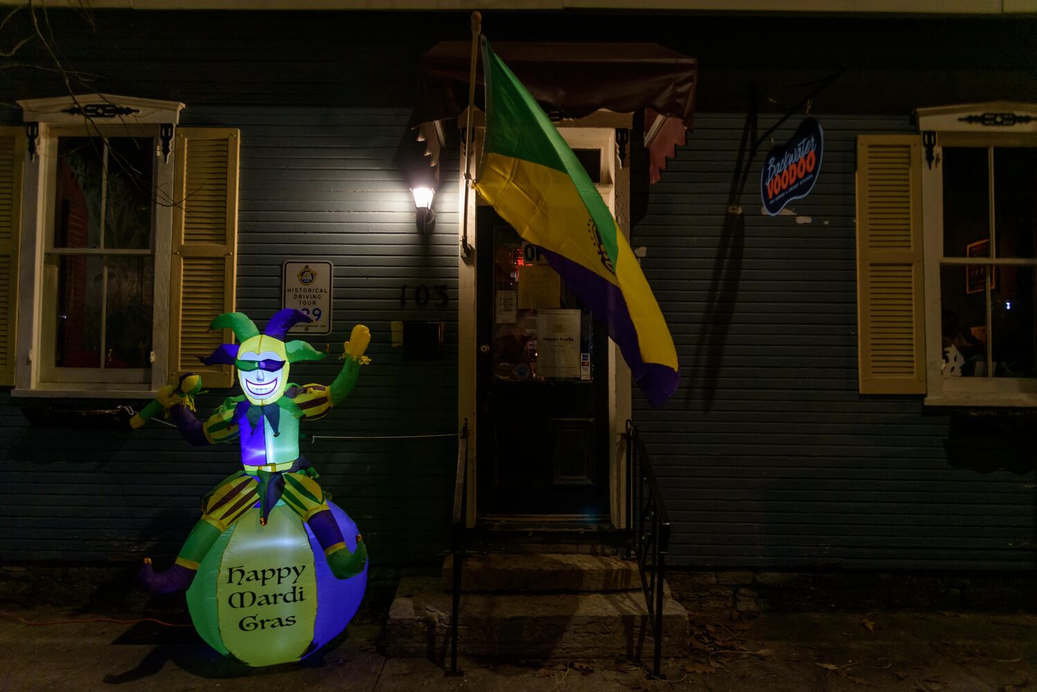 PHOTOS: Did we spot you at the Mardi Gras Fat Tuesday Party at Watermark and Backwater Voodoo in Miamisburg?