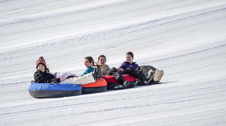 Perfect North Slopes offers tubing as well as skiing and snowboarding - CONTRIBUTED