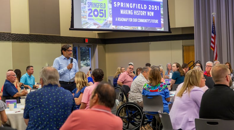 Public launch event for Springfield 2051. CONTRIBUTED