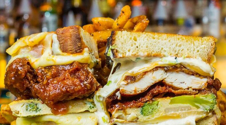 The Asian-inspired flavor profile of General Tso’s Delicious Manchu Dynasty Melt is yours to experience all March at Melt. Featuring crispy fried chicken slathered in General Tso's own sweet & spicy sauce, crisp broccoli egg foo yung, rangoon-style cream cheese, muenster cheese, sesame seed garnish. CONTRIBUTED