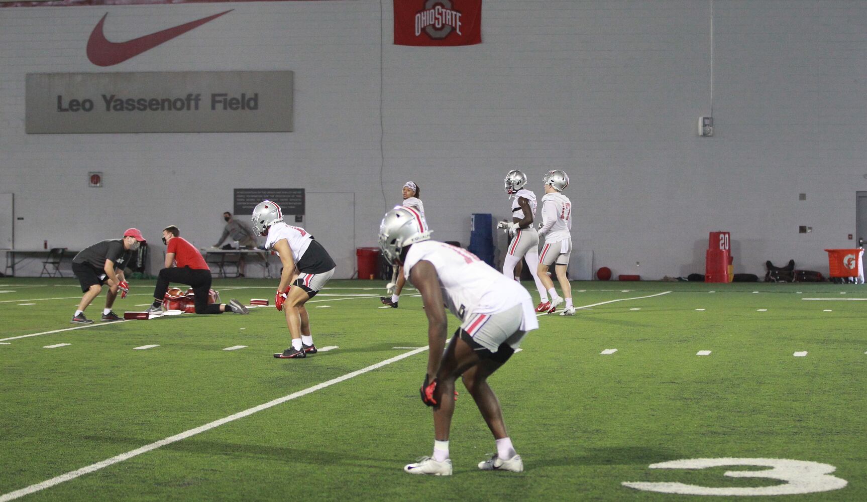 Ohio State football practice