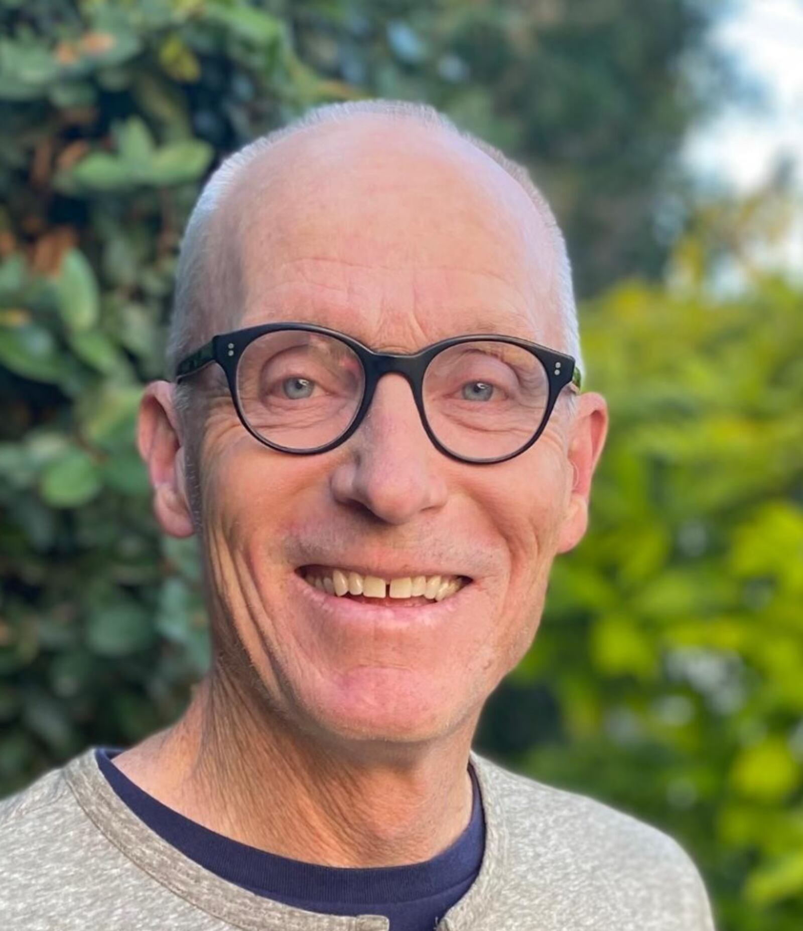 Playwright Mike Teverbaugh, 67, lives in Los Angeles with his wife (and often-times writing partner) of 35 years, Linda Teverbaugh. They have two grown kids, Hank and Gigi. After writing for television for over 30 years (most often with Linda as his writing partner), Mike started writing plays, right about the time the pandemic hit. CONTRIBUTED