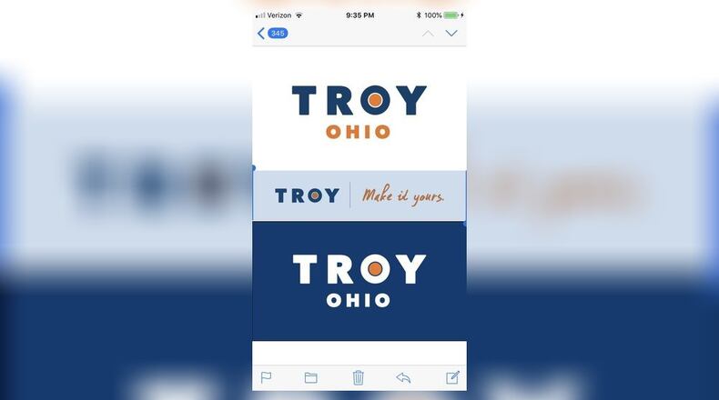 The city of Troy is getting a new logo. CONTRIBUTED.