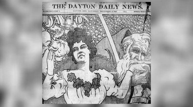 Dayton life in 1898. DAYTON DAILY NEWS ARCHIVES
