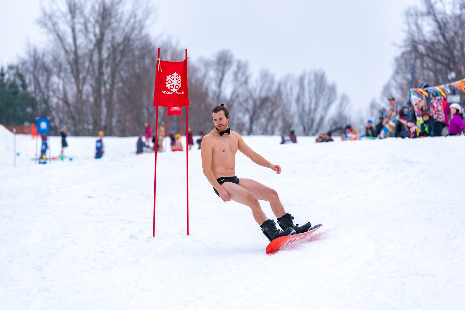 On Feb. 22 and 23, Snow Trails in Mansfield will be hosting its wildly popular Carnival event . Special activities include a Chippendale race. NATE WOLLESON/CONTRIBUTED