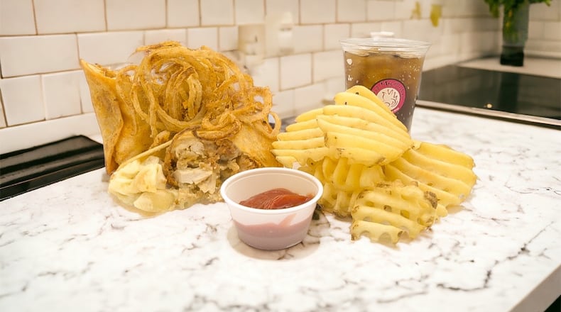 Agave & Rye has launched “Lick My Chicken” ghost kitchens offering chicken tenders, wings, waffle fries and much more to the Dayton region (CONTRIBUTED PHOTO).