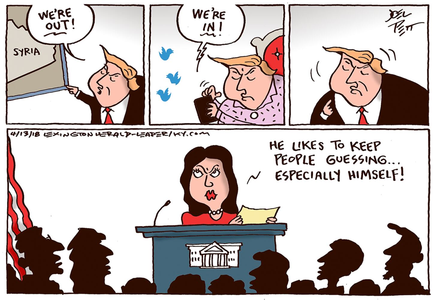 Week in cartoons: Robert Mueller, Syria and more