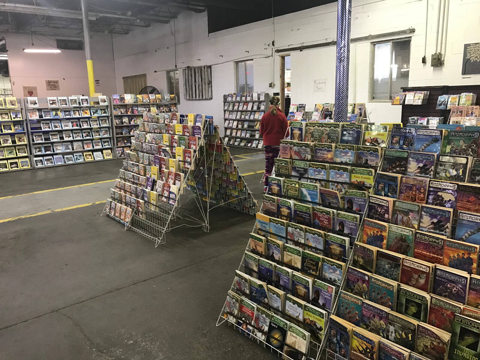 A look inside One Dollar Book Swap a 1723 Webster St.