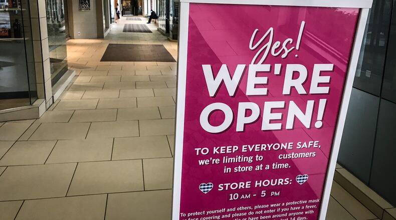 Town and Country shopping center at Stroop Road and Far Hills Avenue. JIM NOELKER/STAFF