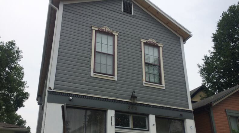 The upstairs of this home in the South Park neighborhood is used as an Airbnb rental. CORNELIUS FROLIK / STAFF