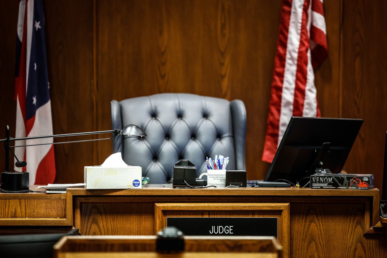 Montgomery County Common Pleas Courtroom. JIM NOELKER/STAFF FILE