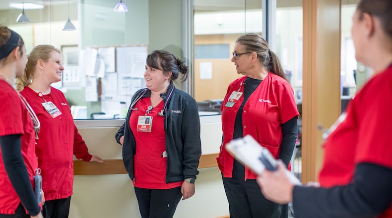 UC Health is hiring 250 nurses across its health system, including 35 at West Chester Hospital. An open house is scheduled for Oct. 17 at the hospital. CONTRIBUTED