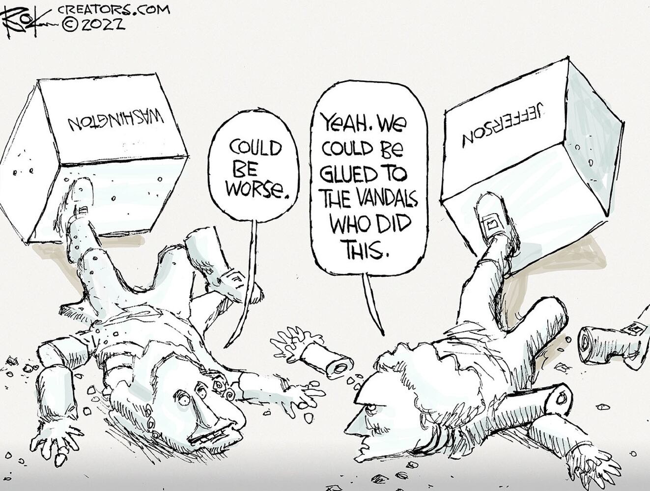 WEEK IN CARTOONS: Dinner with Trump, World Cup and more