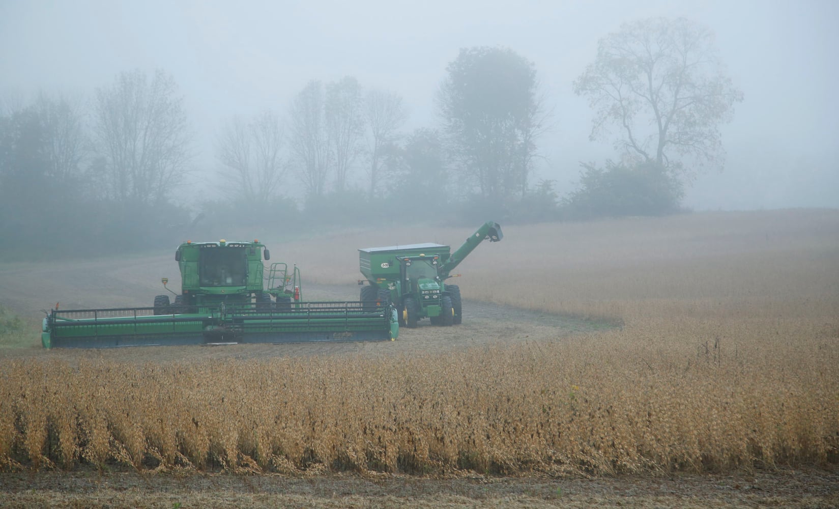 PHOTOS: See the dense fog that covered the Miami Valley on Tuesday