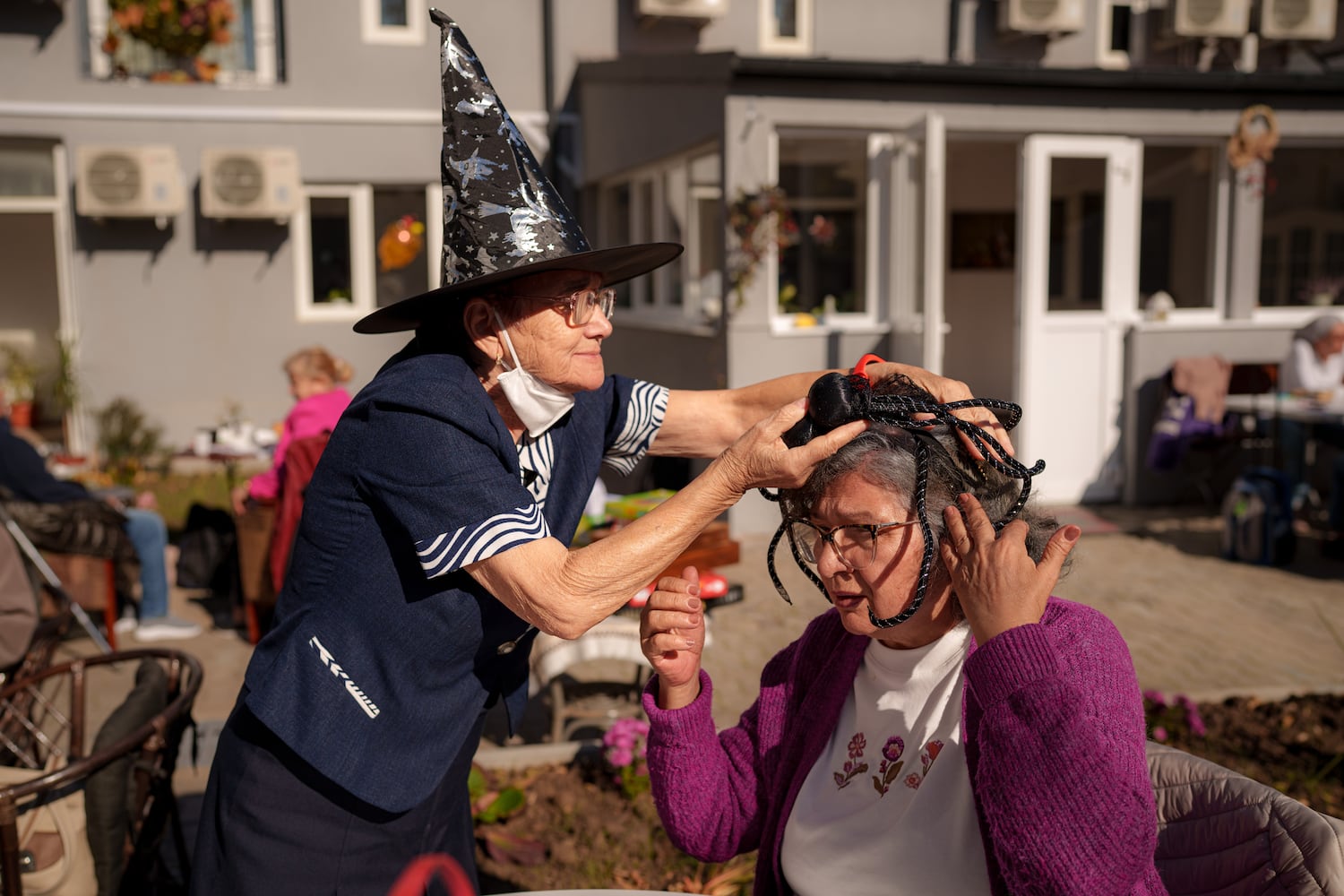 Romania Halloween Elderly