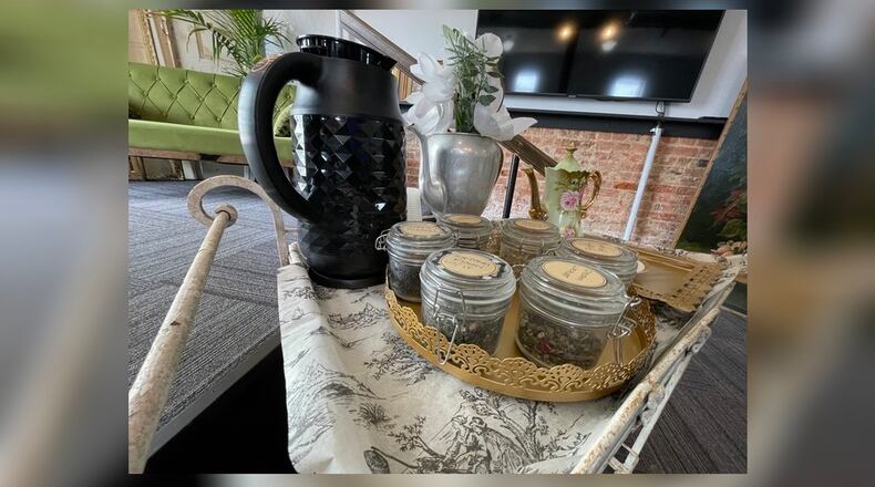 Kinship at 220 S. 3rd St. in downtown Hamilton opened its specialty tea shop in the former Blank Space. In addition to specialty teas from local sources, they also sell local honey and offers tea parties and rentable space. MICHAEL D. PITMAN/FILE