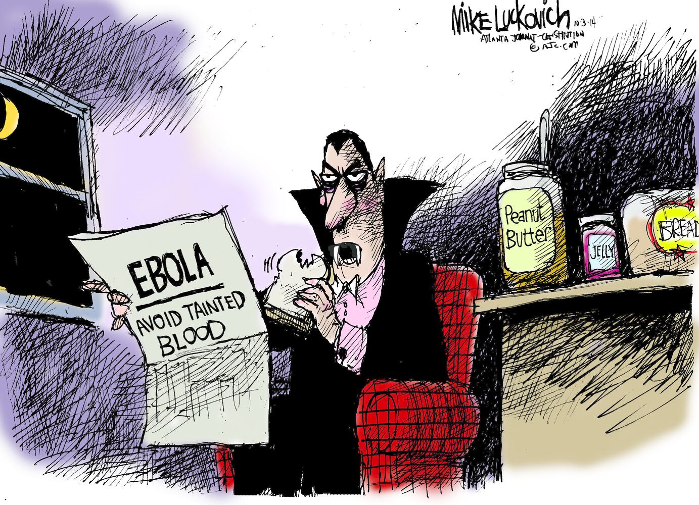 Luckovich: Ebola