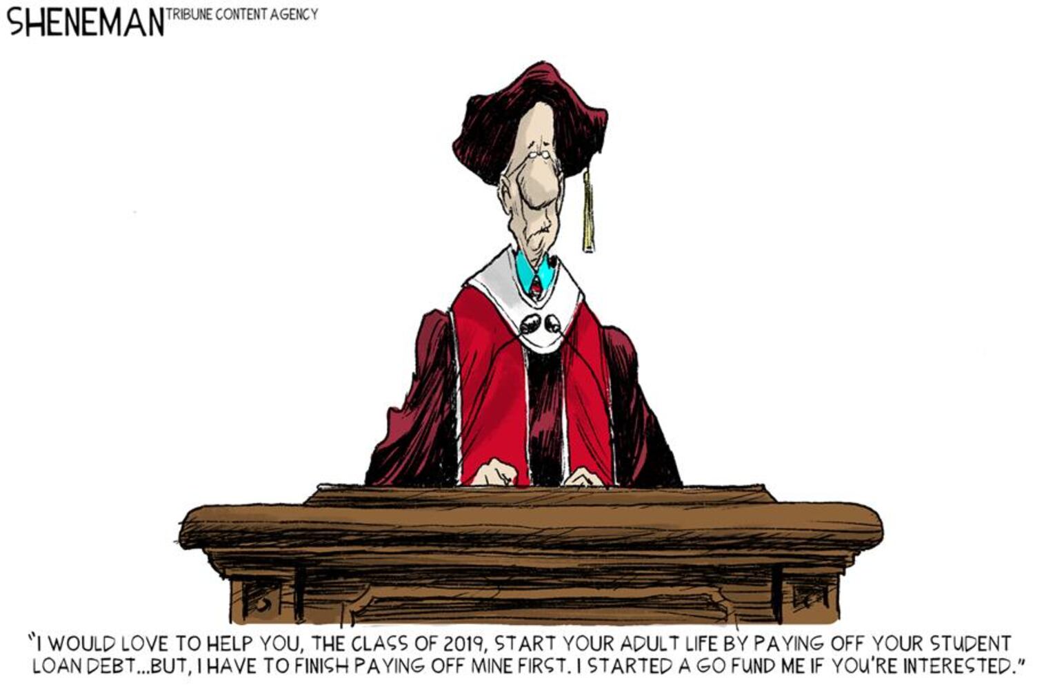 Week in cartoons: Mueller speaks and more