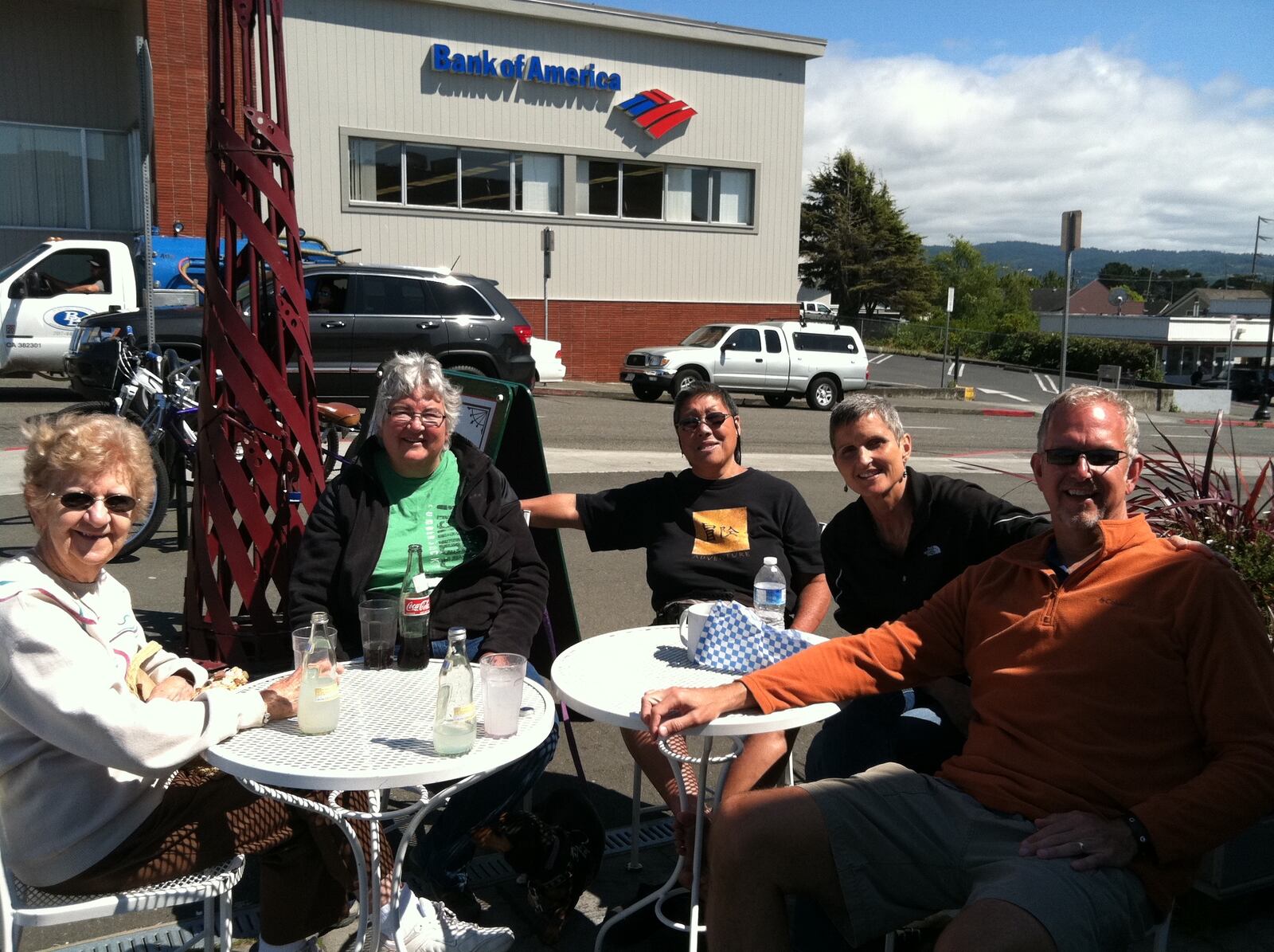 Pictured from left to right are: Theresa Manley, Kate Manley, Tera Mar, Amy Manley and Mike Manley. Submitted photo