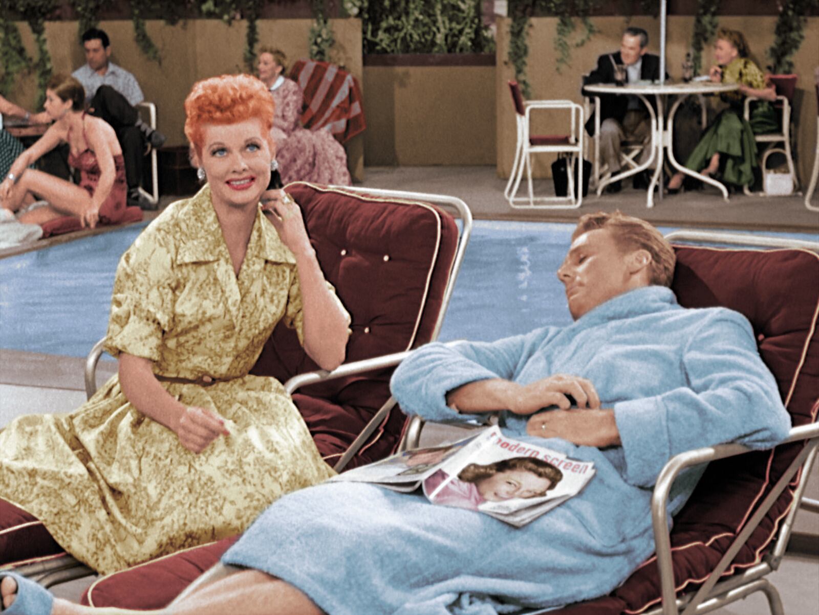 'I Love Lucy' Superstar Special with Van Johnson and Comedian Harpo Marx.