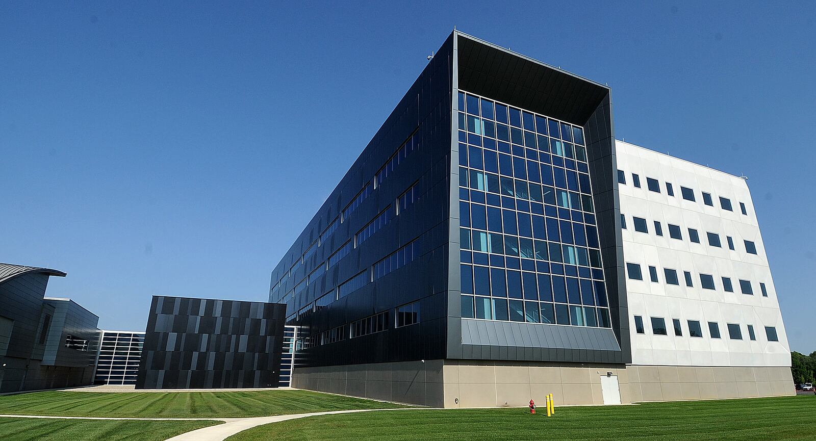 The official ribbon cutting ceremony for the National Air and Space Intelligence Center (NASIC) took place Monday, May 13, 2024. MARSHALL GORBY\STAFF