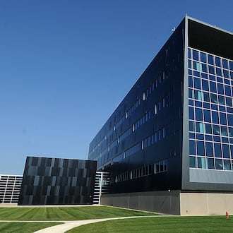The headquarters of the National Air and Space Intelligence Center at Wright-Patterson Air Force Base. FILE