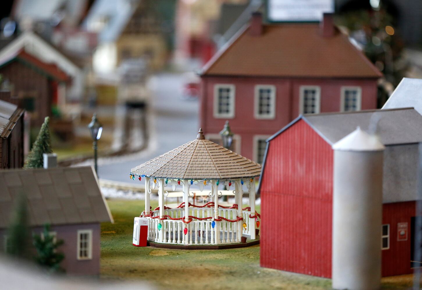 Virginia Kettering holiday model train