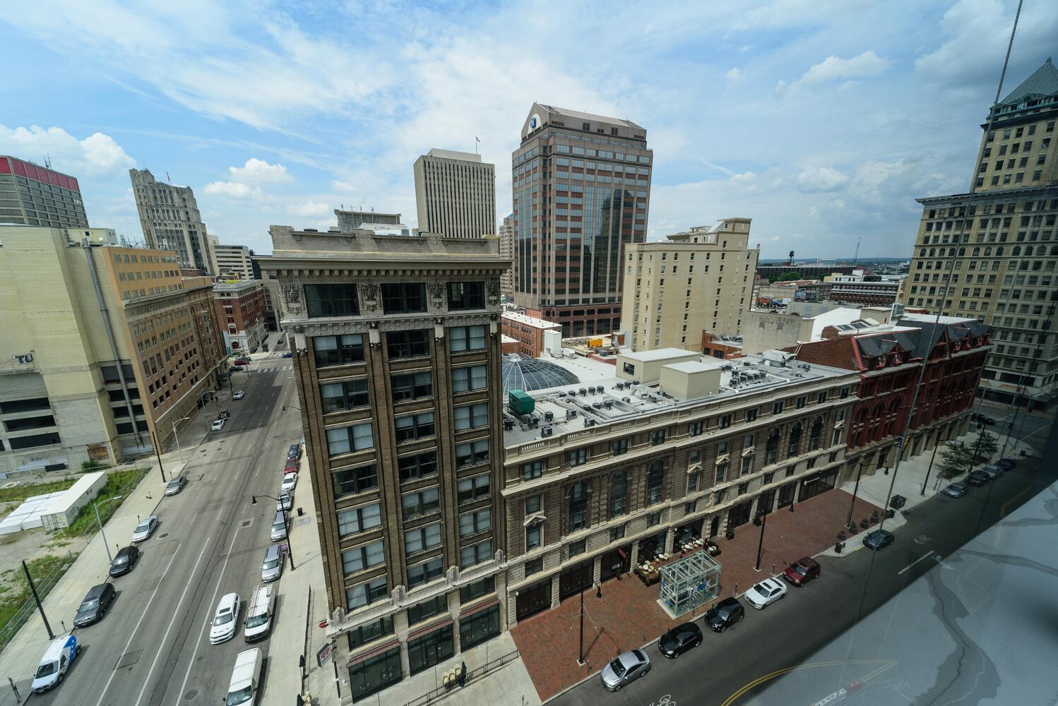 PHOTOS: Construction progress at The Deneau Tower in downtown Dayton