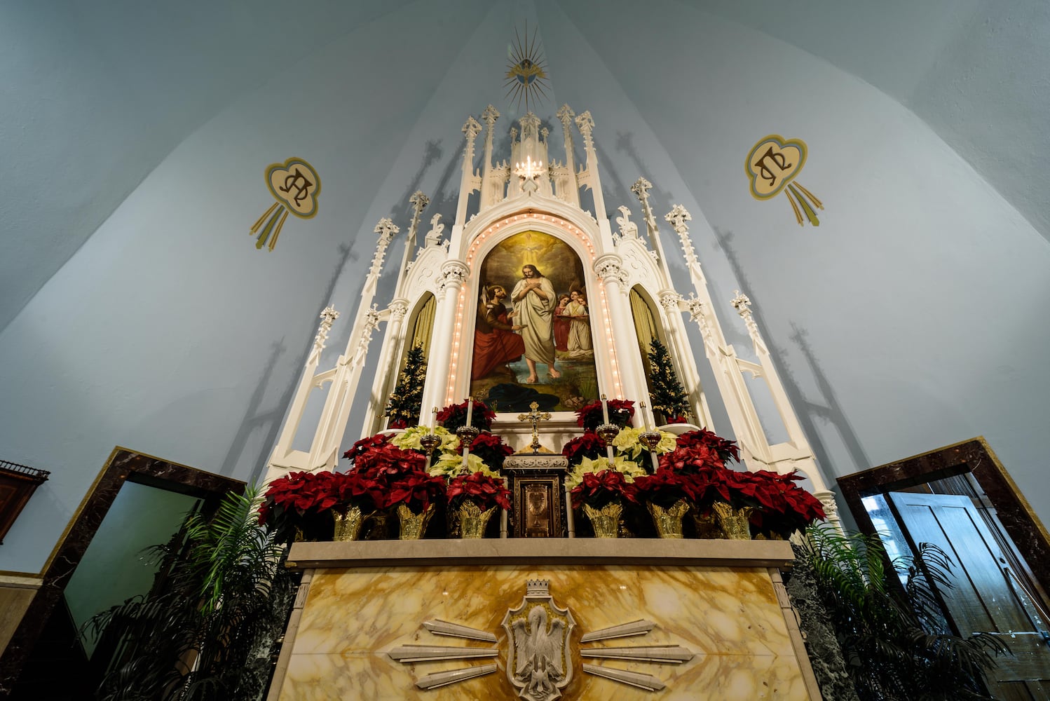 PHOTOS: A breathtaking look at Holy Trinity Catholic Church on Christmas Eve morning