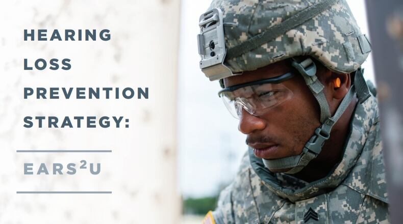 For service members, noise-induced hearing loss from exposure to hazardous noise on and off-duty is the most common type of hearing injury. According to the Department of Veterans Affairs, noise-induced hearing loss and tinnitus (ringing, buzzing and other sound in the ears) continue to be one of the most prevalent service-connected disabilities experienced by veterans. (Courtesy image)