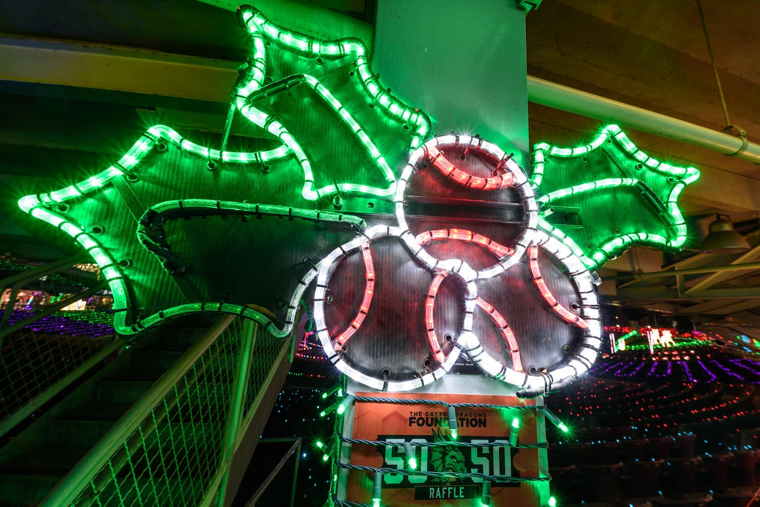 PHOTOS: Deck the Diamond at Day Air Ballpark