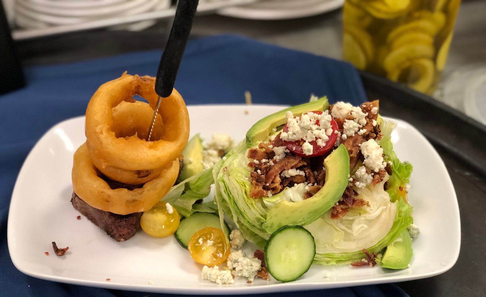 Wright Reuben, Cox Chicken Tenders Triangle Park Trio exclusive Dayton restaurant’s first new menus in years