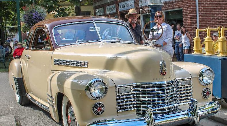 The winner of the R.H. Grant Best of Show trophy went to Phil Stephenson of Pendleton, Indiana, for his 1941 Cadillac 6227-D. Photo by Haylie Schlater